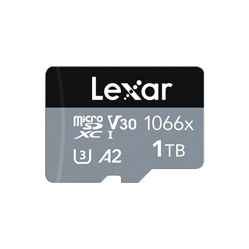 Tarjetas micro SD Lexar 1066X